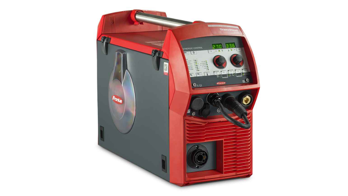 Saldatrice Fronius multiprocesso MIG / MAG, TIG, MMA TransSteel Compatta