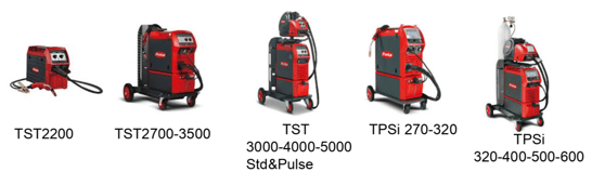 Modelli fronius saldatrici