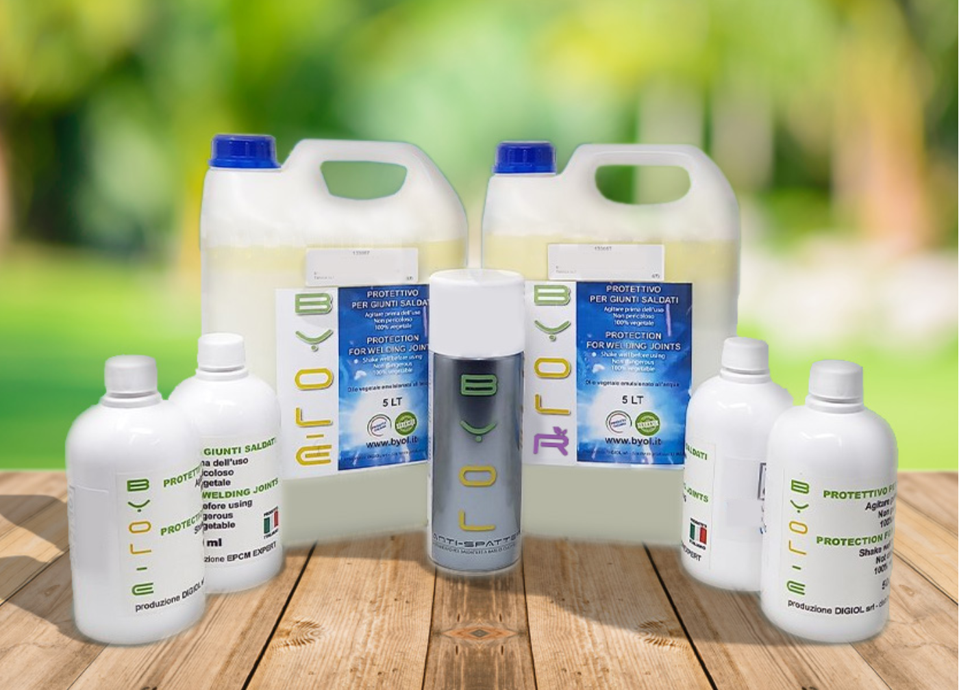 Prodotti linea Byol