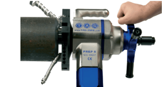 Utilizzo per smusso tubi Prep 8