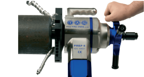 Utilizzo per smusso tubi Prep 8