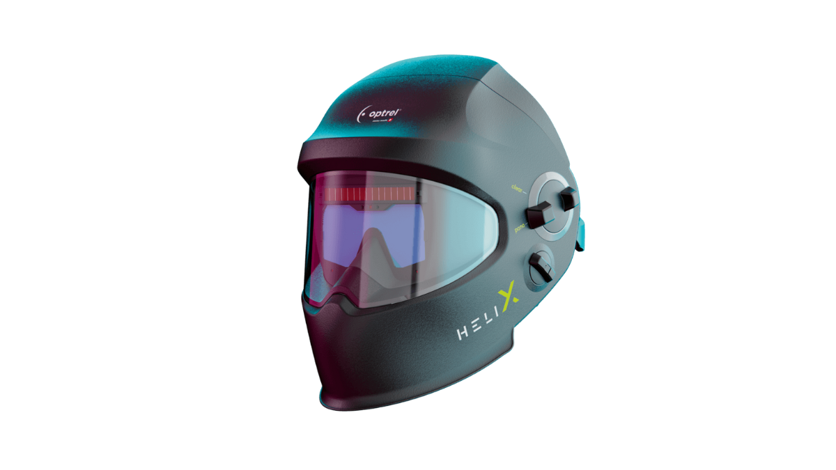 Maschera autoscurante professionale per saldatura Optrel - HELIX