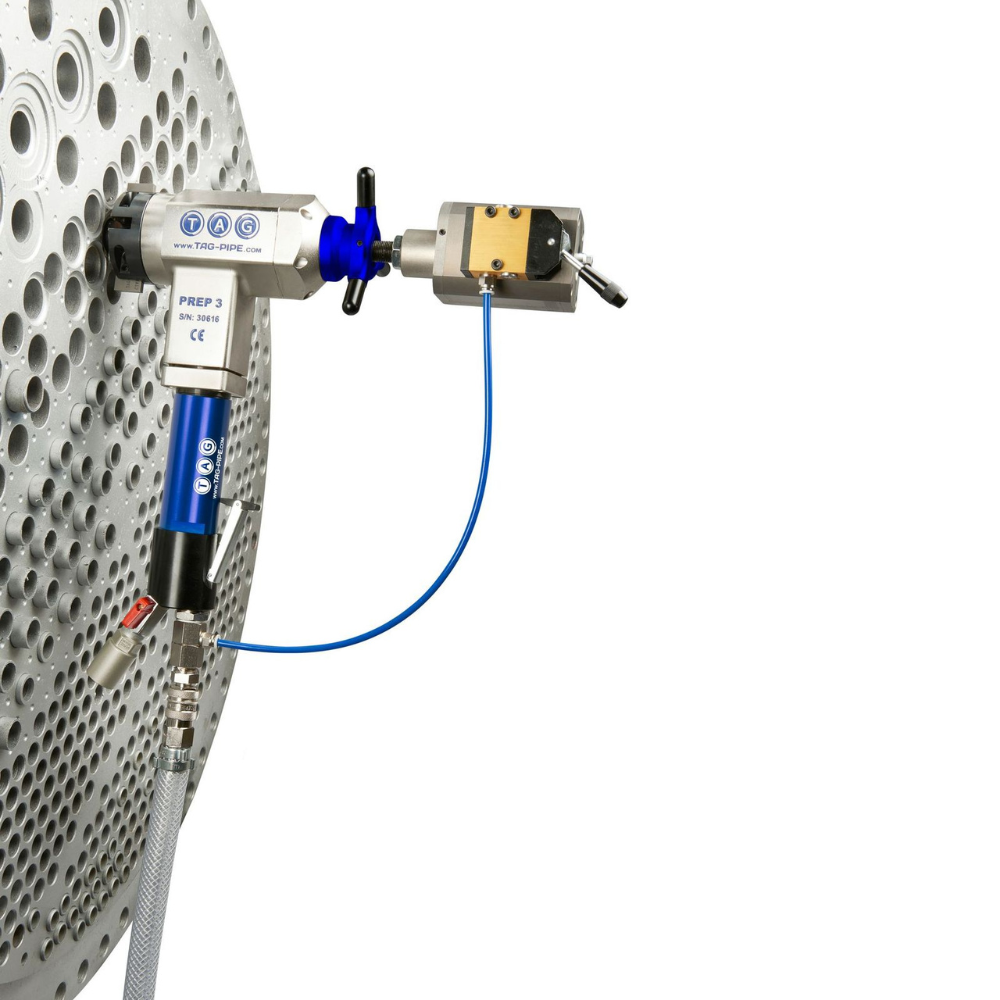 tag prep bisellatura e preparazione di tubi alla saldatura