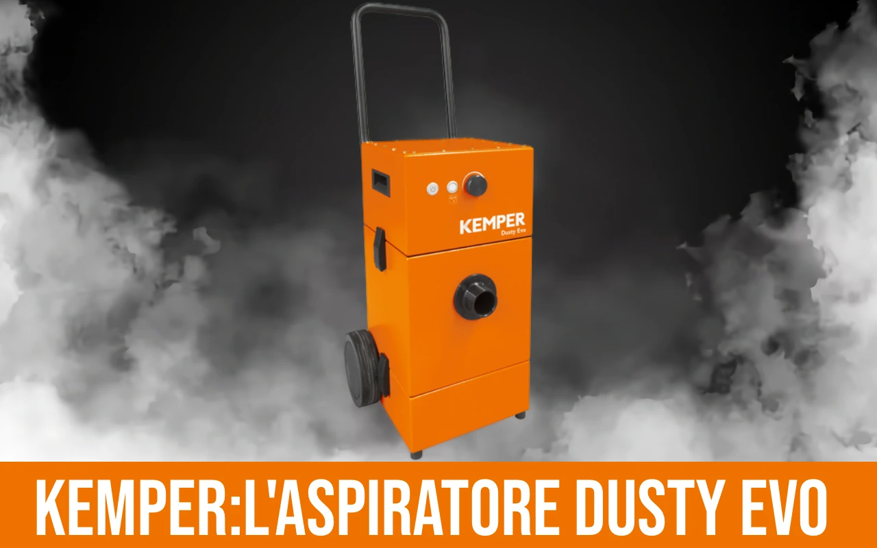 Kemper: aspiratore per fumi di saldatura di Dusty Evolution