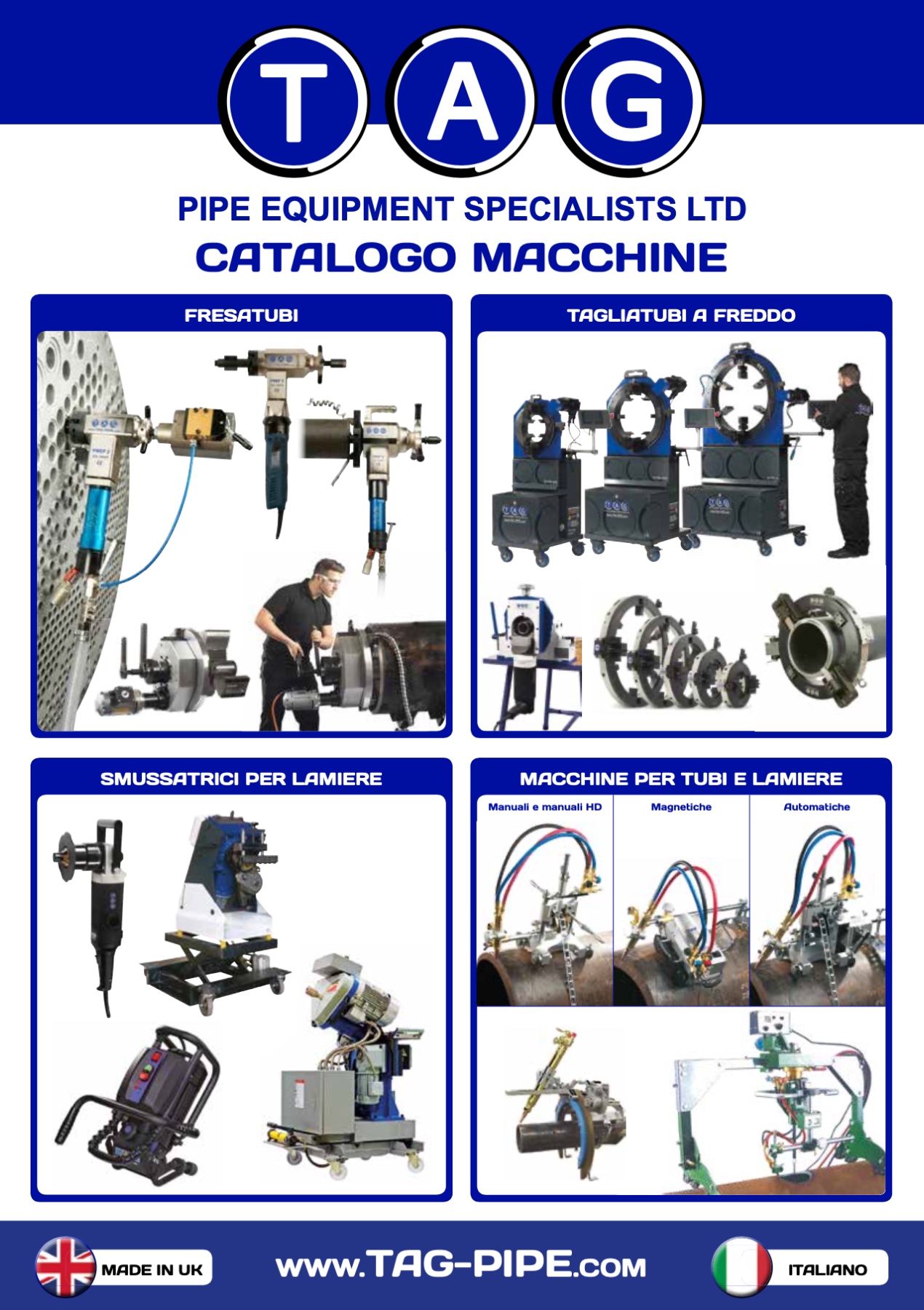 catalogo macchine tag