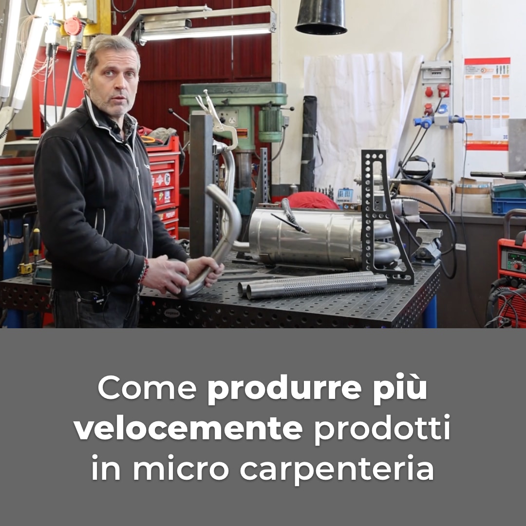 Come produrre più velocemente prodotti in micro carpenteria