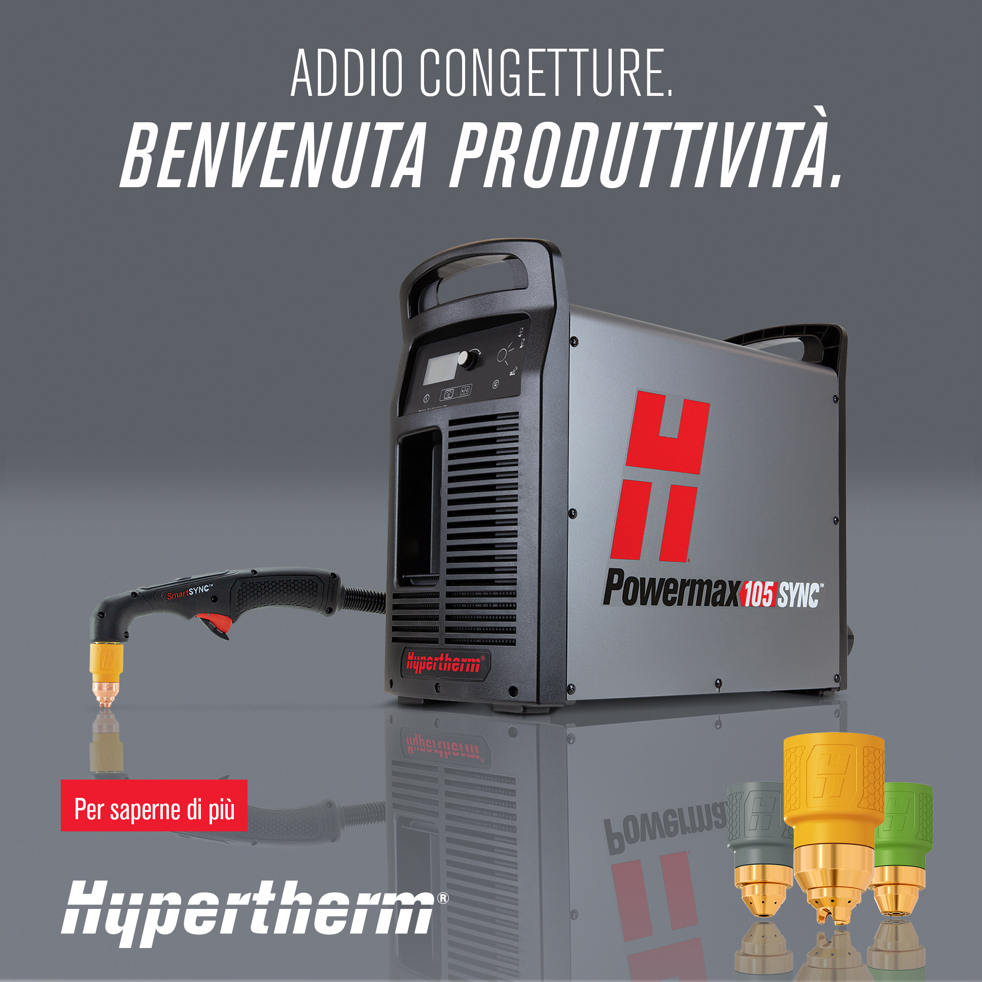 Raccoglie dati per far risparmiare le aziende con Hypertherm Taglio plasma